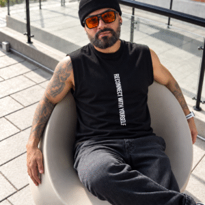 reconnect tank top black